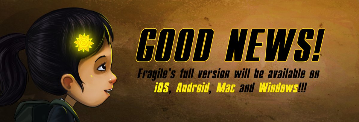 FragilePCgame's tweet photo. Good news!
We are going to release full version of our game on these platforms. 🌞🌞🌞
#GoodNewwz 
#MondayMood 
#mondaythoughts 
#2dgames 
#indiegames 
#videogames
#pcgames
#fragile https://t.co/XHHB8HOhK8