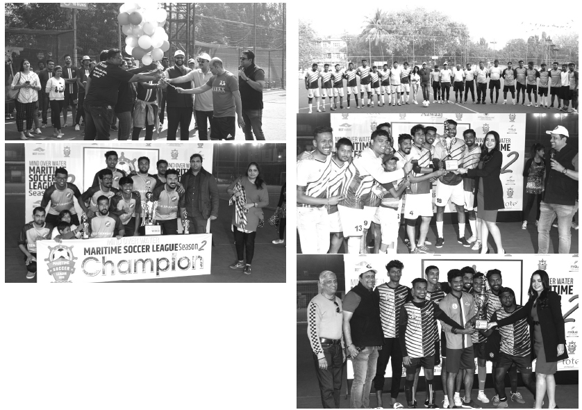 NEWSONShipping's tweet photo. The MIND OVER WATER MARITIME SOCCER LEAGUE SEASON 2 – A GRAND SUCCESS ... https://t.co/l65xIr9Gcj
#shoukat #mukherjee @MSCCargo @cmacgm https://t.co/XS0AeUM91Z