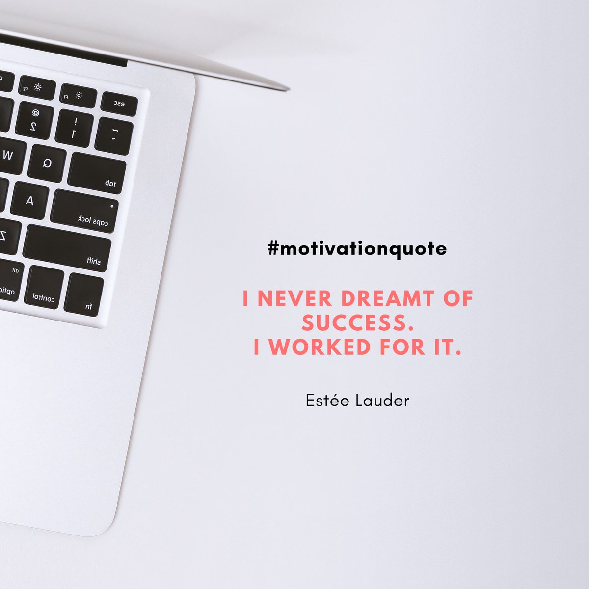 [#Motivation]
Never give up ✨

#MondayMotivation #lovemyjob #citation