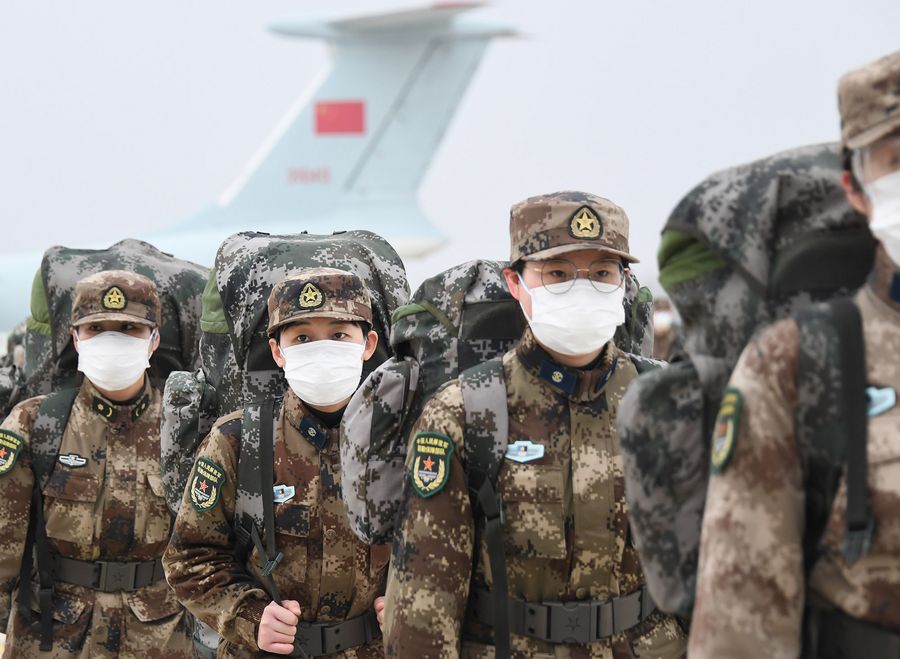 Chinese military medical inspection