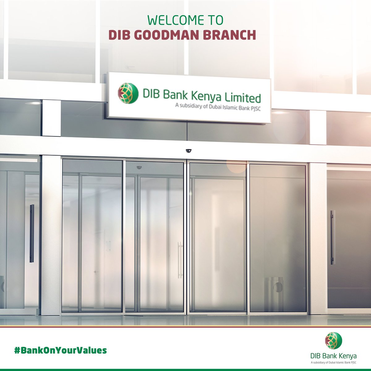 DIBBank_Ke's tweet photo. Have you been to our Westlands branch? We are located at the Goodman Towers along Waiyaki Way. Pay us a visit during weekdays 8.30am- 4.30pm and Saturdays 9.00am- 1.00pm. Visit https://t.co/f146RiYkuQ for more information. #BankOnYourValues #CloserToAchievers https://t.co/ImKnRX1oJQ