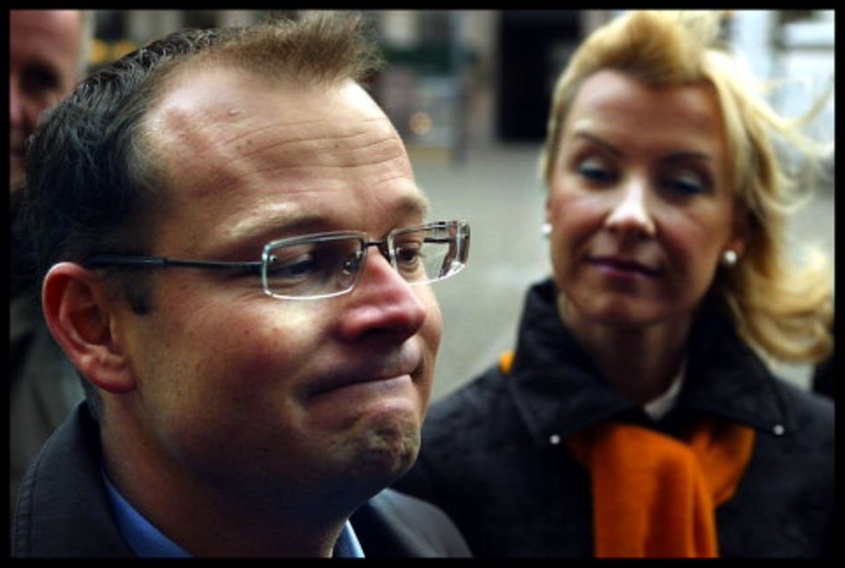 Fhv. medlem af Folketinget Anders Møller fra Venstre, der blev dømt for at bore huller i væggen i et solarie, for at lure på andre brugere.