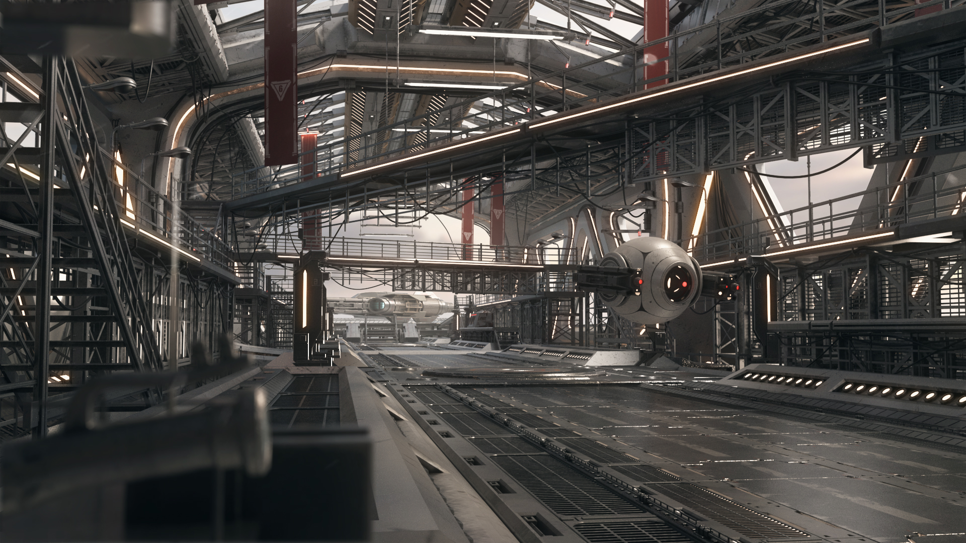 Jou 01 Construct 卒業制作のメイン背景です Maya Substancepainter Photoshop 3dcg T Co Lilhkvmguu Twitter