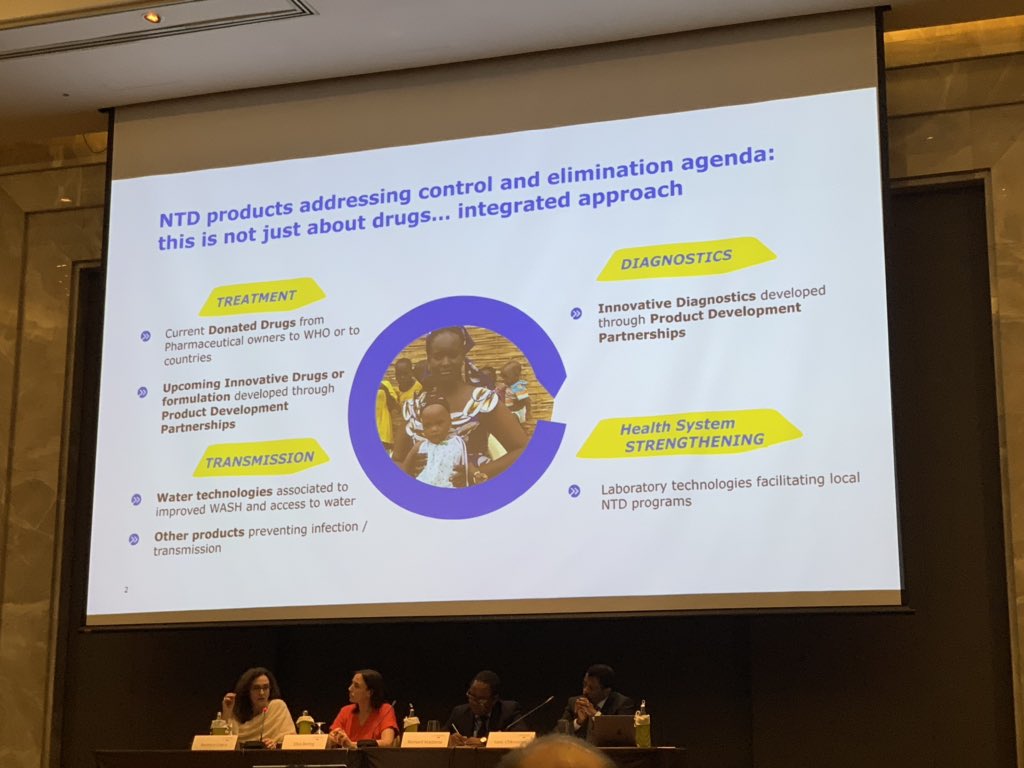 RachelNugent's tweet photo. Very thoughtful #NTD financing challenges from #merck and #ENDFund #unitingforhealth https://t.co/ngohclrflo