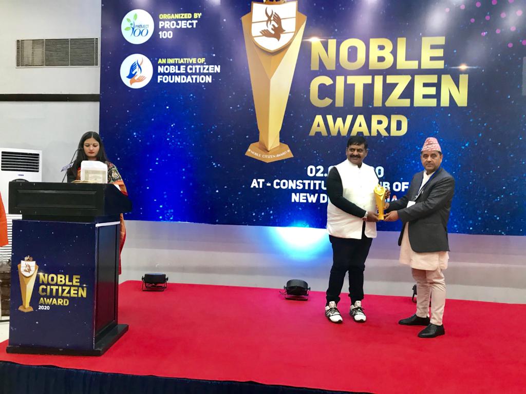 hgiorissa's tweet photo. Chairman of Hi-Tech Group of Institutions Dr.Tirupati Panigrahi Sir received “Noble Citizen Award 2020” from Mr. Jivan Ghimire, Hon’ble Minister of Social Development, Government of Nepal.
#HiTechGroup #NobleCitizenAward #2k20 #Chairman #DrTirupatiPanigrahi #GovtofNepal #Nepal https://t.co/KFgYS5KmLb