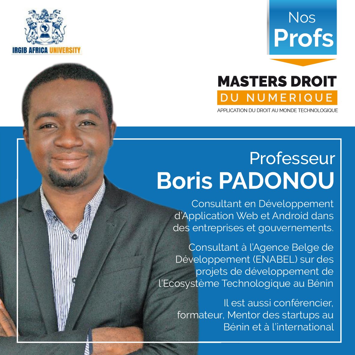 360Conseils's tweet photo. Bonjour!
Il est facile de naviguer à vue sur le Cyberespace ! C'est pourquoi il est important de se doter d'un guide!
Vous pouvez encore rejoindre la 1ère Promo!
#MastersDN
#LBC
#IRGIBAFRICA
#BENINNumérique https://t.co/oQK4vC7Bo7