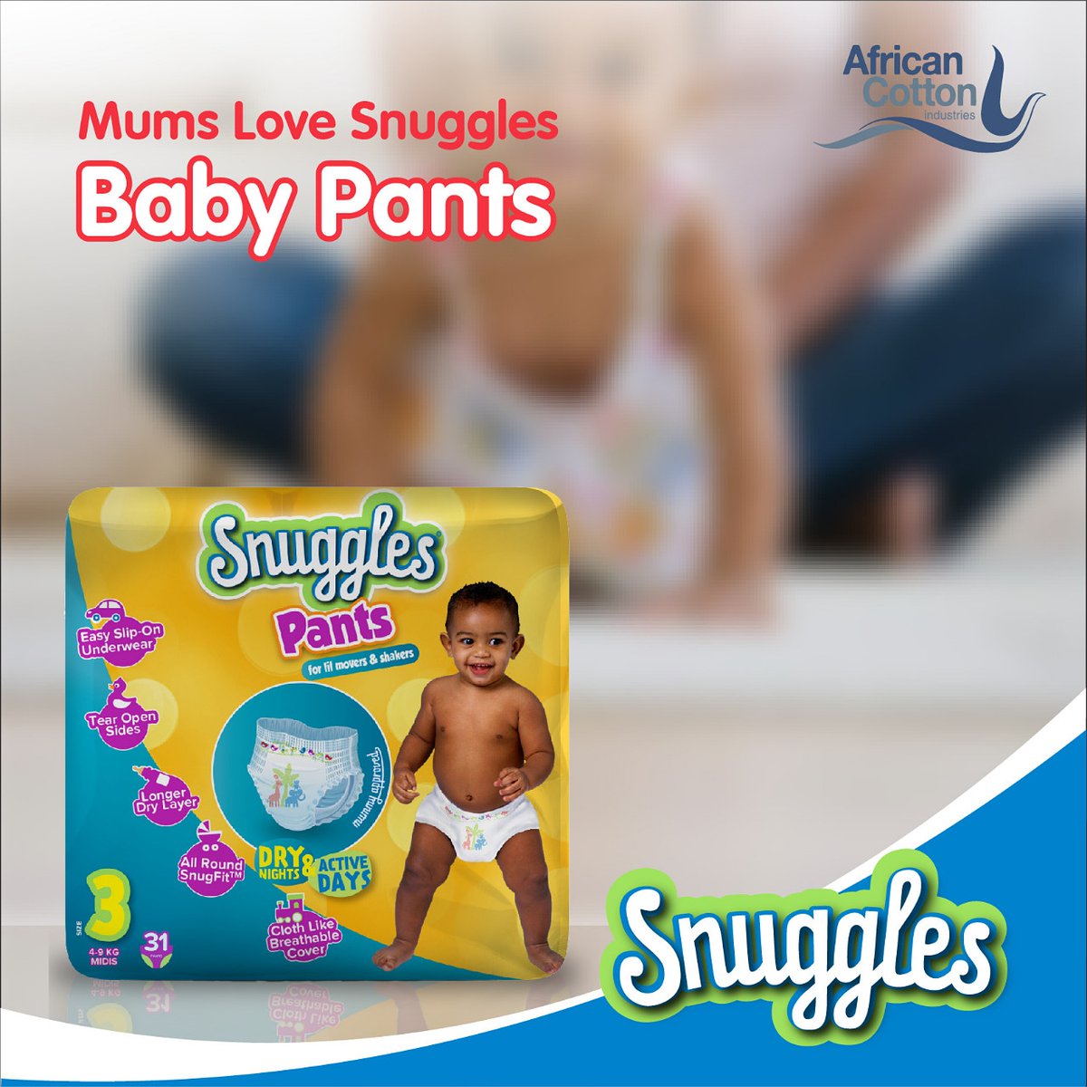 snuggles diaper pants