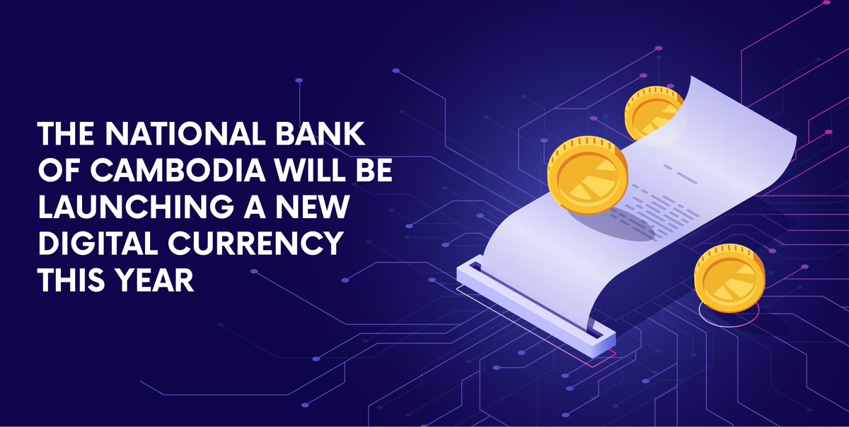 The National Bank of Cambodia will be launching a new digital currency called Bakong this year, it is being developed as a blockchain-based, peer-to-peer platform that will have its own specially designed cryptocurrency.

Read here to find out more: bit.ly/36Y51jj