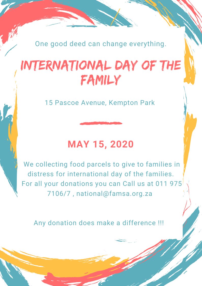 FAMSA Families South Africa tweet media