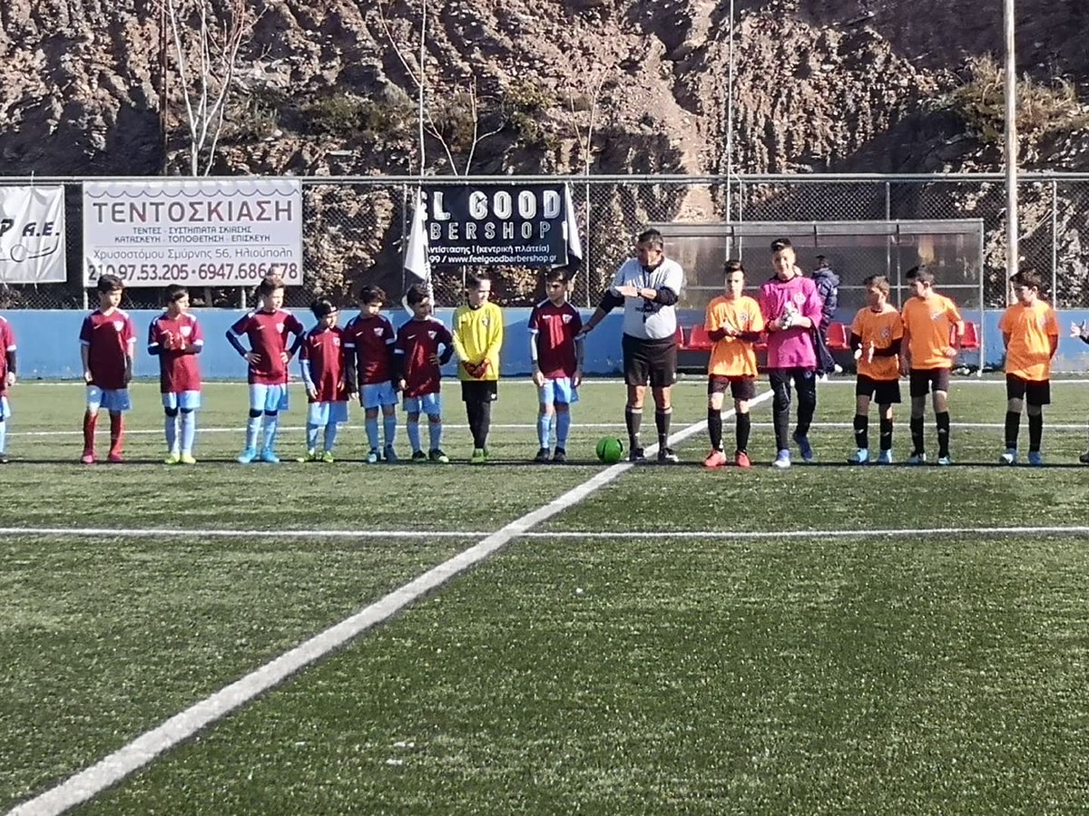 DianaAcademy's tweet photo. Η ομάδα Κ12 του Γιάννη Σιούτη στην αναμέτρηση με τον Αστέρα Μενιδίου 👏⚽️🥅 #diana #dianaacademy #dianailioupolis #ilioupolis #footballskills #footballtime #socceracademies https://t.co/b4gwTo6gns