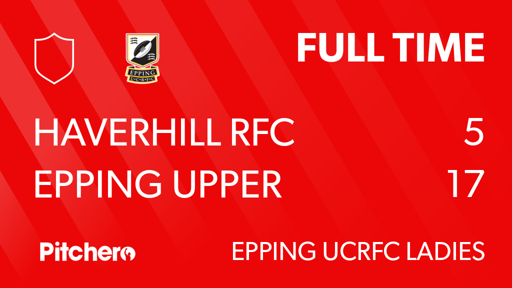 EppingUCRFC's tweet photo. FULL TIME: HAVERHILL RFC 5 - 17 Epping Upper Clapton RFC
#HAVEPP #Pitchero
https://t.co/7xtAchBqOu https://t.co/efPXzIKHRd