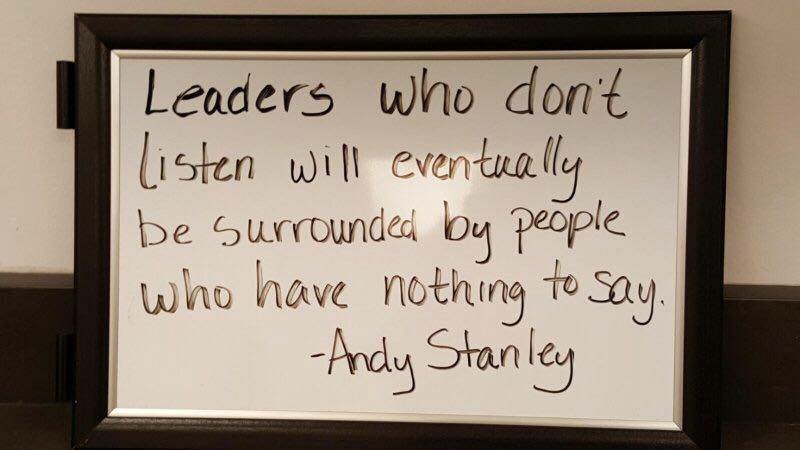 DeproseM's tweet photo. As we look to a new week, here is my Monday #LeadershipThoughtOfTheDay  #ListeningSkills https://t.co/x7SsnAZBaj