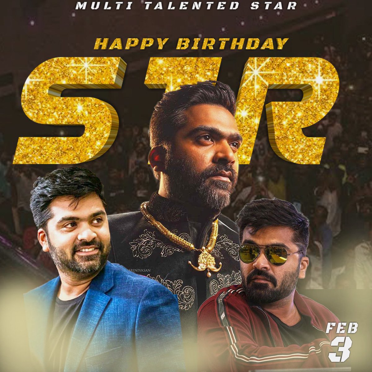 IndianFilmsTN's tweet photo. #HappyBirthdaySTR https://t.co/N1OUh59ZPA