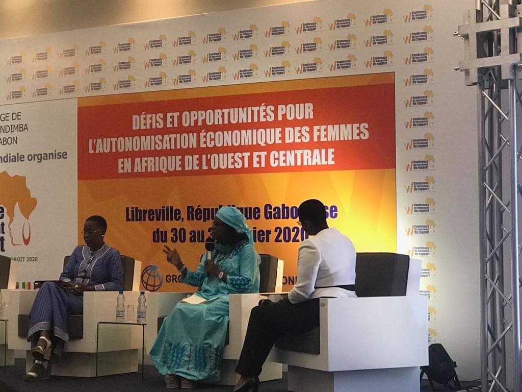 MASEF68949550's tweet photo. La Ministre des Affaires Sociales de l'Enfance et de la Famille, Dr Nene Oumou Deffa Kane, a participé à Libreville, à la conférence organisée par la Banque mondiale sous le thème: Autonomisation Économique des Femmes en Afrique de l'Ouest et Centrale. 
@MASEF68949550 https://t.co/GjTGkx6kFw