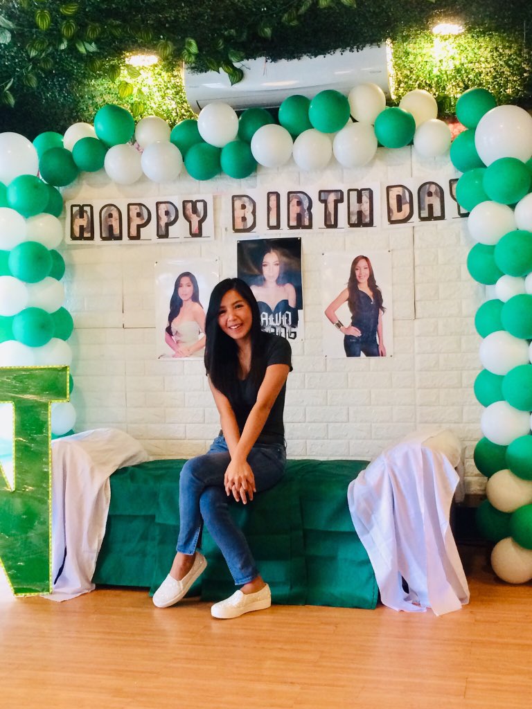 chengDAWNcer's tweet photo. Ate Dawn💚💚💚  Ang saya namin pag nakikita kang masaya😍💕 @thedawnchang We love you! https://t.co/V8kwsY012Q