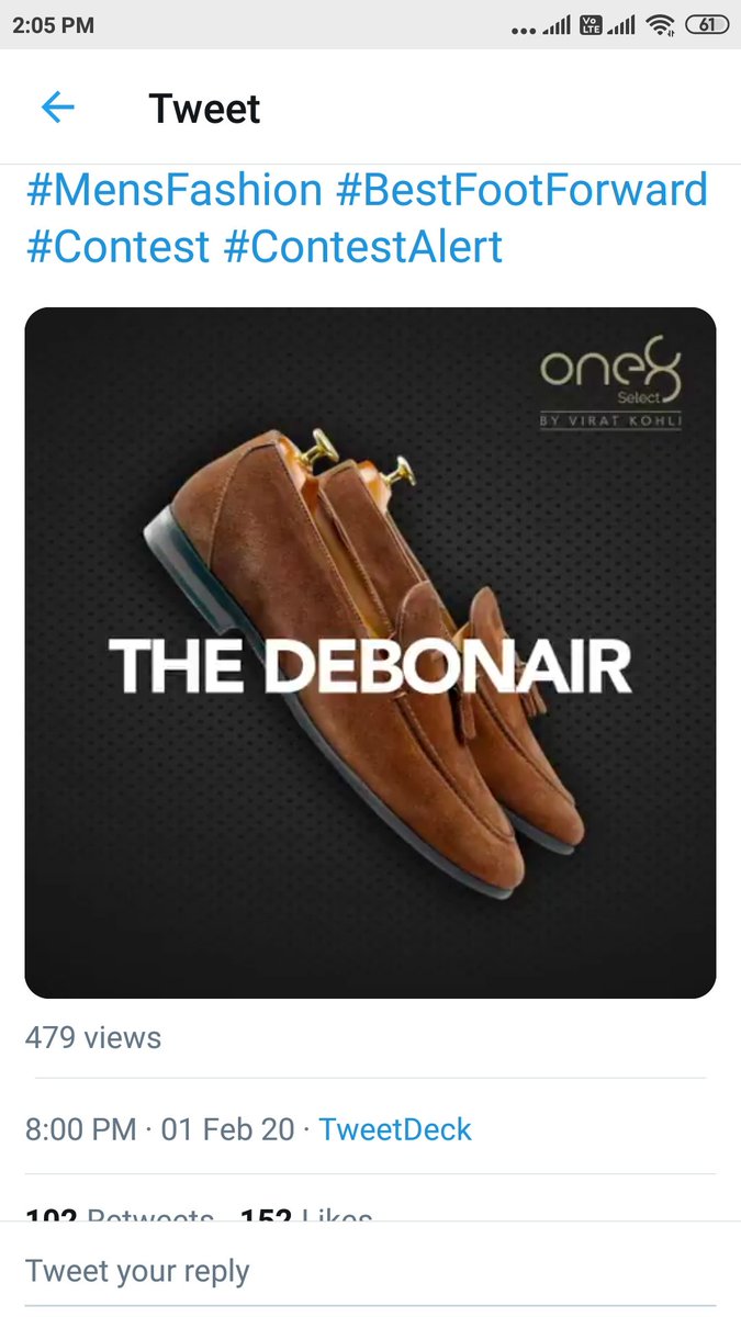 nandinidey20's tweet photo. @one8Select My choice is "THE DEBONAIR."
👞👞👞
#TheFinalTouch #one8select #ViratKohli #ShoeGame #FormalShoes #MensShoes #MensFashion #BestFootForward
@one8Select
Join.
@DeyDebsena
@MunmunDattaofic
@RubyAga9339
@MISHI33905752
@Sandeepkj62401
@desichipakli
@SapnaChawla84
@CHARMYSKJ https://t.co/HGgkaU2xBo