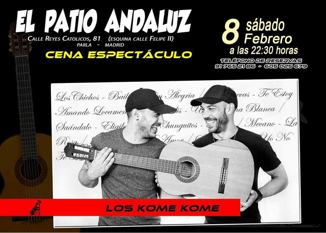 morasverdes's tweet photo. #loskomekome #parla #flamenquito #patioandaluz https://t.co/ocn5q9YpqF