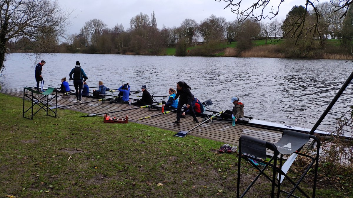 A busy day at the club yesterday. Hosting <a href="/ChristchurchRow/">Christchurch Rowing</a> for a second weekend. Always nice to have visitors. 😊
<a href="/WAGSRowing/">WAGS Rowing</a>