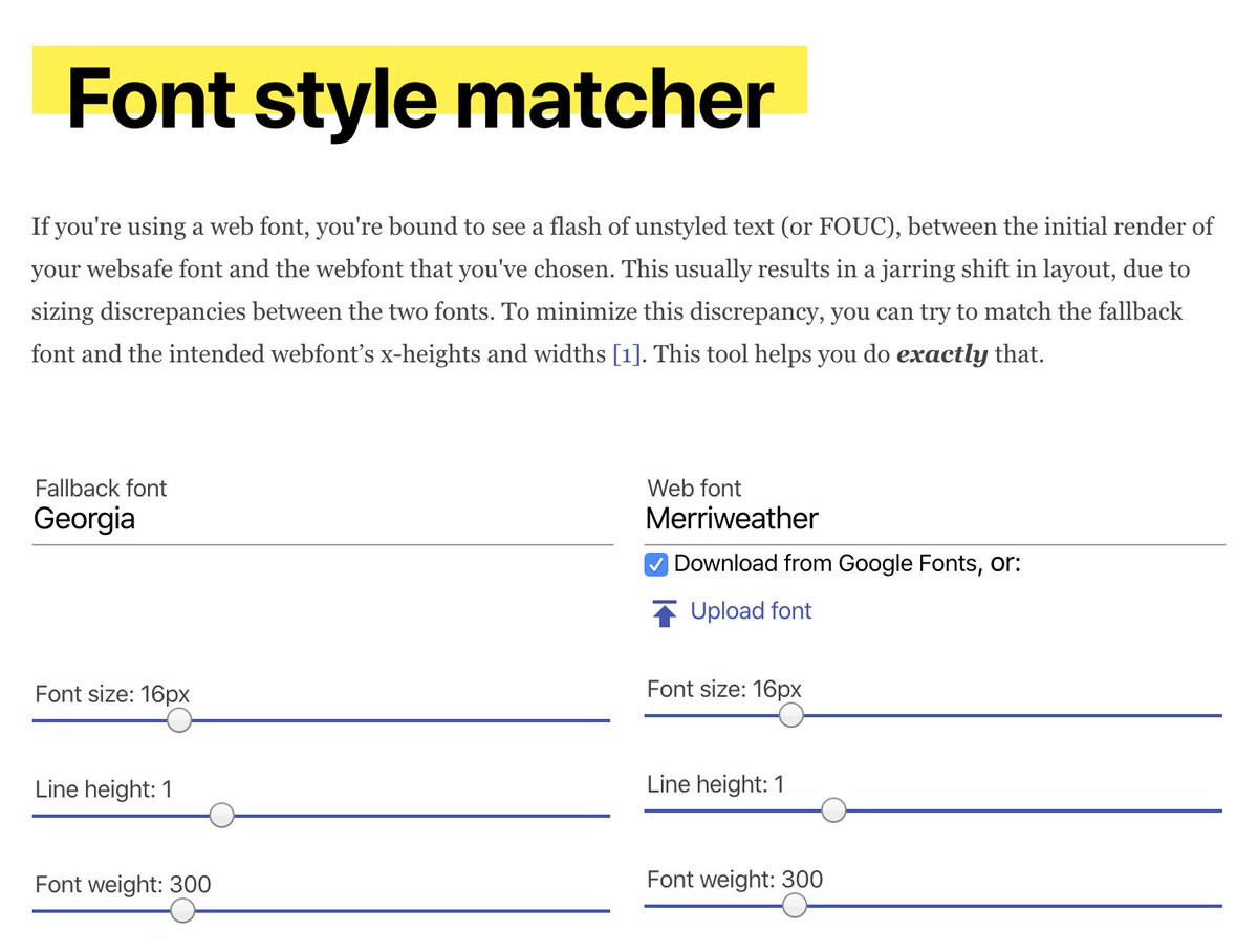 Font style matcher matches fallback font and web font, to reduce the impact of reflows.