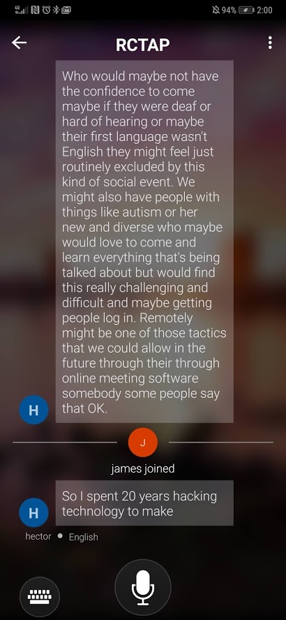 AlexTykocki's tweet photo. The @BIMA Lunch in London was a brilliant, from meeting with people we knew to new people and businesses.

To the fascinating talk from Hector Minto Microsoft Accessibility Evangelist explaining how Tech use today was driven by making technology more accessible to all. https://t.co/l84p1goSmR