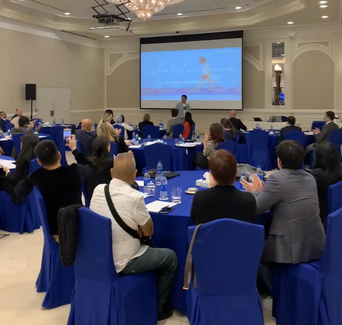 PDS20 Dubai is off! 2 fantastic  presentations have taken place by <a href="/debracoreyRebel/">Debra Corey</a> and Florencio Rhency Padilla. 👏🏼👏🏼👏🏼#pds20dubai #hrevents