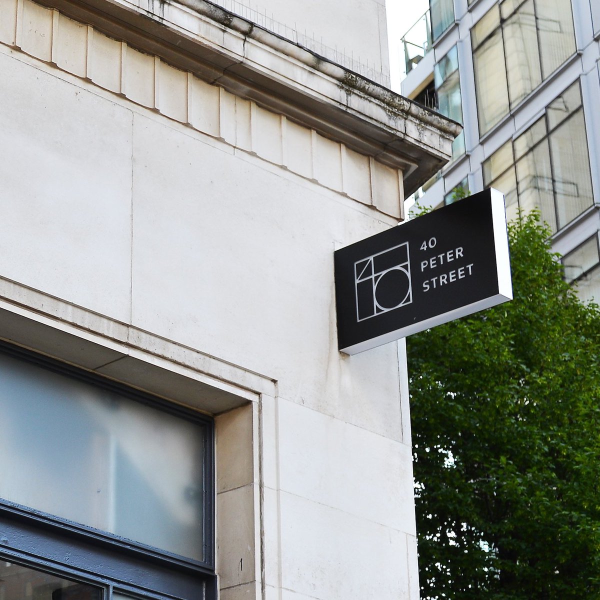 40 Peter Street asked us to rebrand and create the sigange for their newly refurbished office space. #rebrand