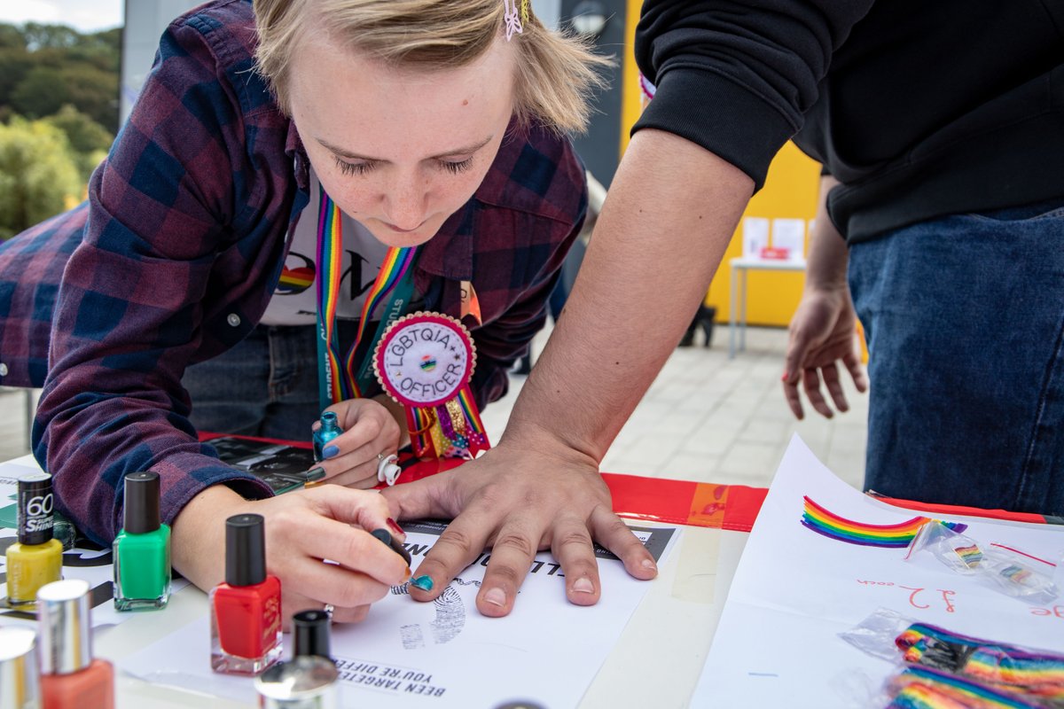 CUScarborough's tweet photo. Today starts the first day to #LGBTWeek! Go check out what events are available at the Students Union ๐ณ๏ธโ๐ https://t.co/nvkOaTaHRr