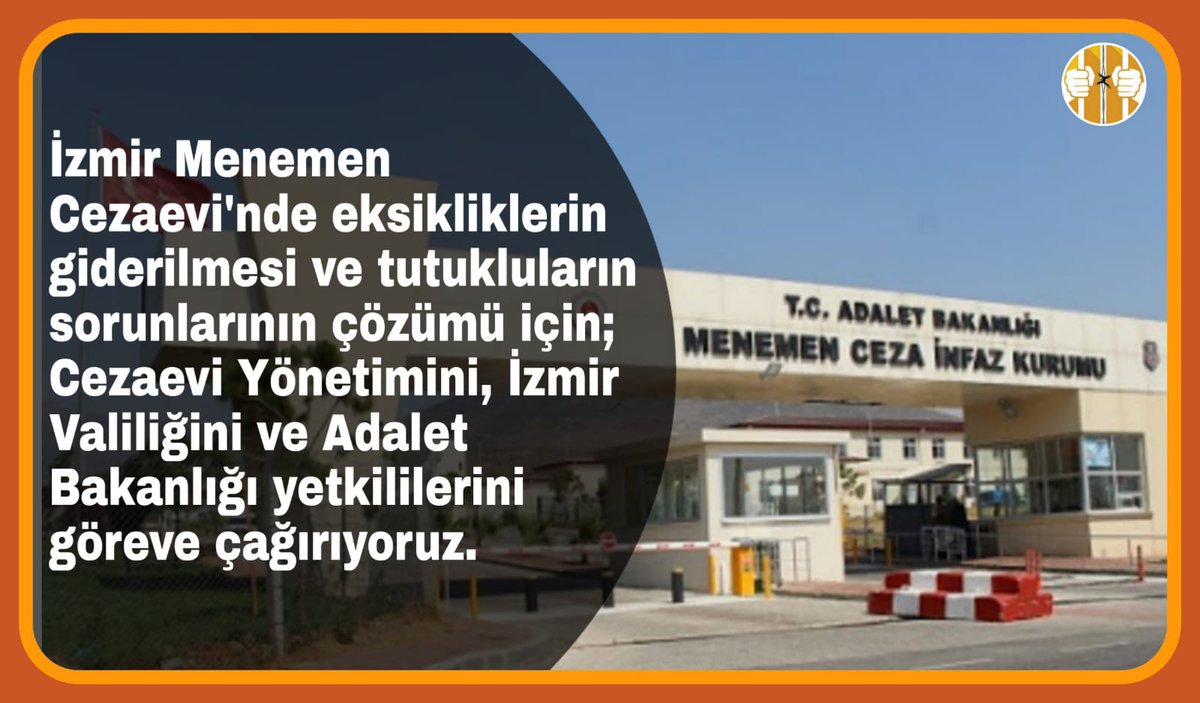 cezaevi ihlalleri on twitter izmir menemen ceza infaz kurumu cezaevinde yetersiz temizlik yeterli suyun olmamasi ve asiri kalabalik nedeniyle tutuklular cezaevinde uyuz oldular asiri kasinti sebebiyle doktora cikan hastalara alerjin var denilerek