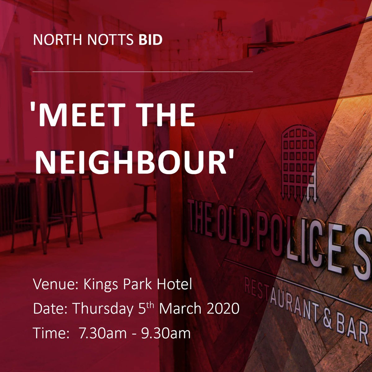 NorthNottsBID's tweet photo. We will be hosting our next Meet the Neighbour event in March.
Make sure you book onto our breakfast meeting to hear about the latest #NorthNottsBID Projects and initiatives - https://t.co/CkD8xm0XYZ #Intertrading #Networking #NorthNotts https://t.co/rO2Wb8jSkE