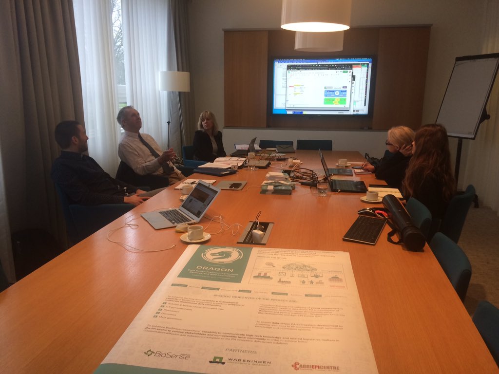 inathens's tweet photo. Great to host our partners from @BioSenseRS and @agri_epi in Wageningen for a @DATADRAGON_EU project meeting! Welcome Ivana, Sanja, Yoni, Gavin and Oscar!! https://t.co/u5nDSKf6m5