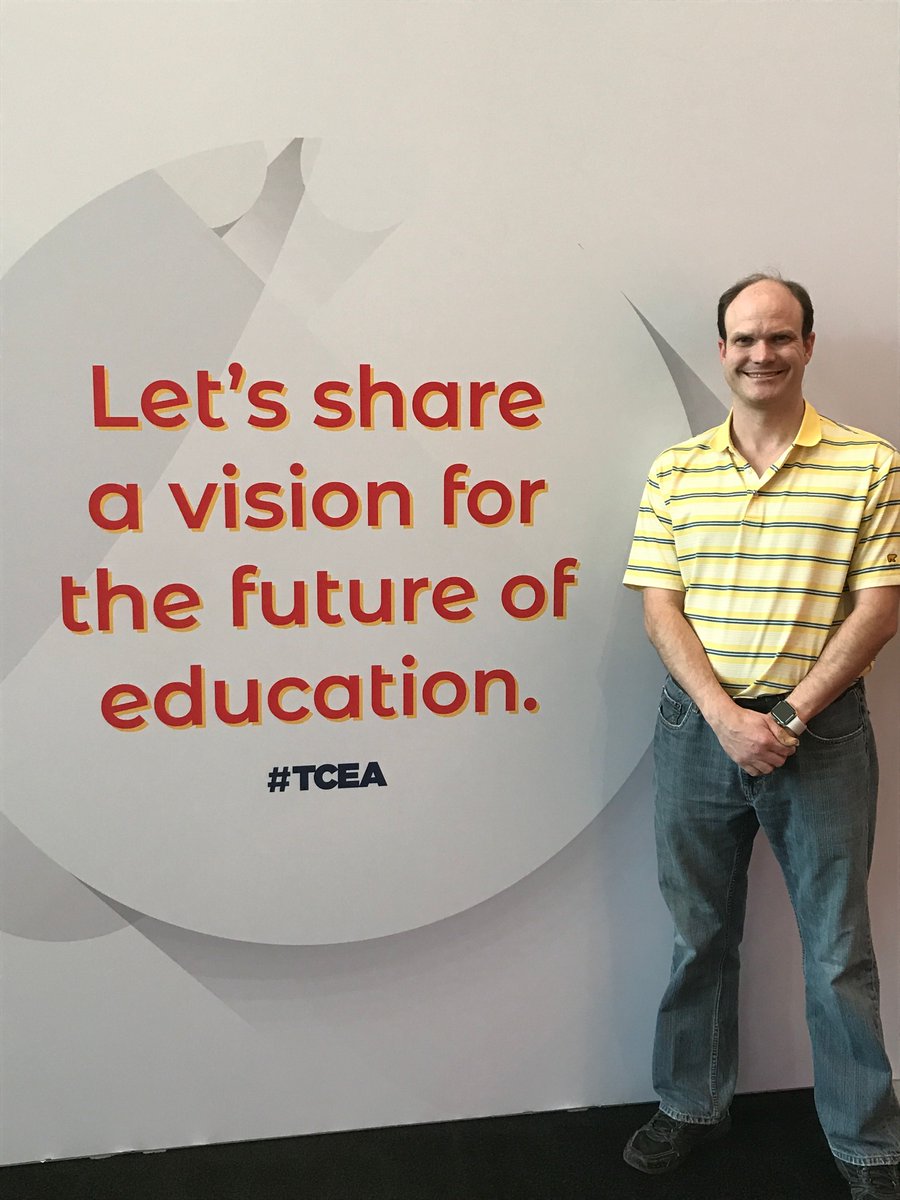technologyWIN's tweet photo. Here at #tcea !   Looking forward to this week! https://t.co/hwGCDIYwxe
