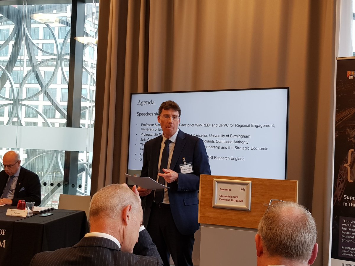 WMREDI's tweet photo. The launch of #wmredi begins with @profsicollinson introducing the speakers https://t.co/5NaFG72XMy