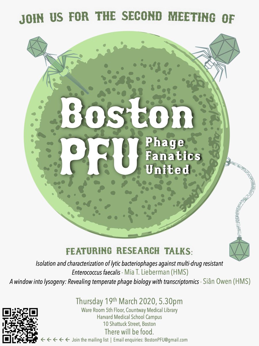 Be sure to mark your calendars for the next #BostonPFU meeting on Thursday March 19th at 5:30 pm. Two research talks and networking--you don't want to miss this! 🔬🧫🧬