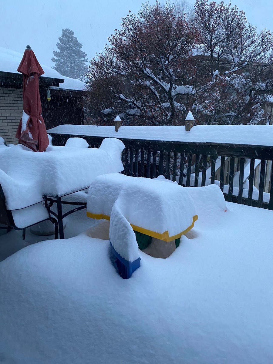 BIG TOTALS! Check out the latest from the National Weather Service. Places like Cottonwood Heights and West Valley have 11”+!!!!