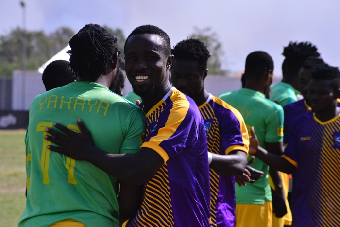 MedeamaSC's tweet photo. PHOTOS: Watch images of our 1-0 defeat at @AduanaStarsFc in the @GhanaLeague match on Sunday.

More via: https://t.co/OiQtd0TuL7 https://t.co/pmpOyWDhqG
