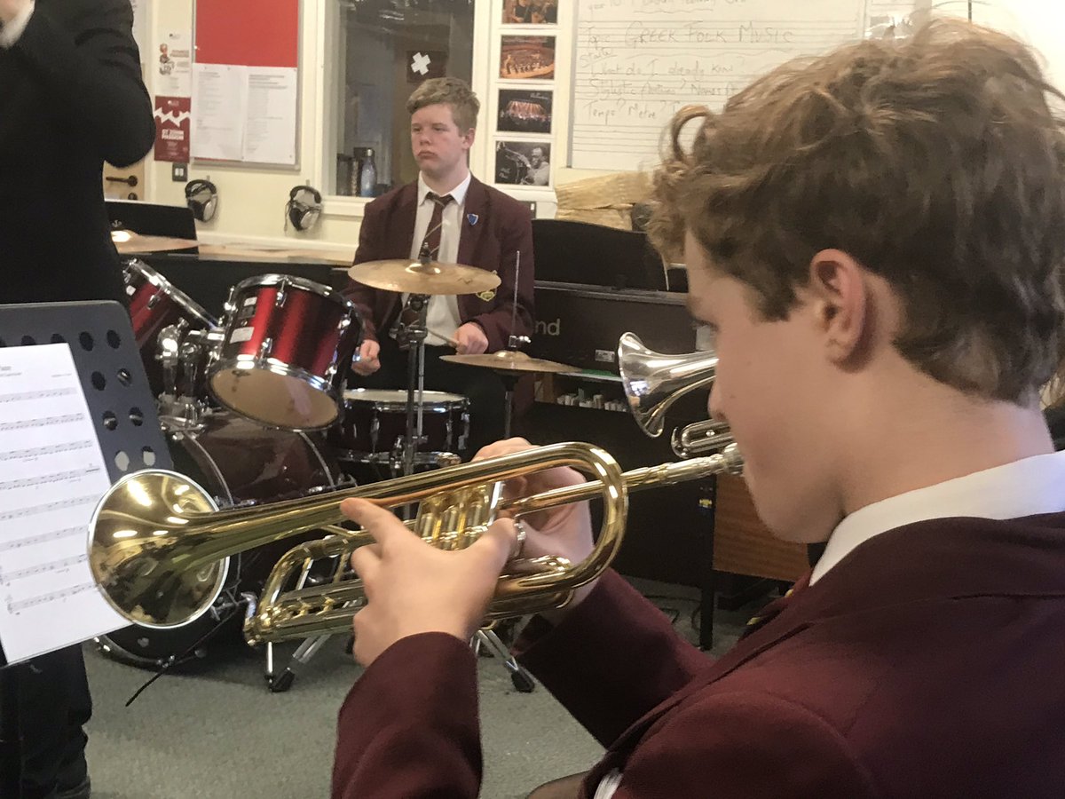 CryptMusicDept's tweet photo. Excellent brass group rehearsal today.Warlock and Handel. Great direction by Daniel Crowe Year 12 #CryptMusic @CryptMusicDept #CryptTandL https://t.co/3RYSrkvV2C