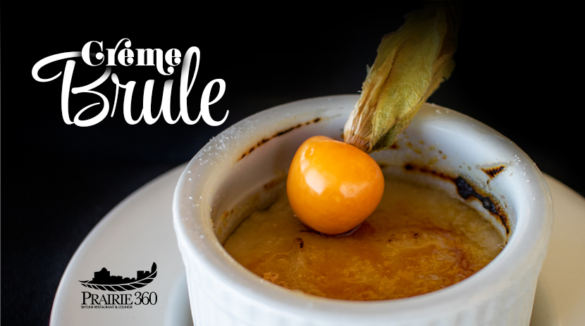 Our house-made coconut Crème Brule is an extremely satisfying mouthful of sweet and creamy that will spark your senses. Dining at Prairie360 is more than fine dining, it is all about experiences. Book your table today  bit.ly/bookprairie360