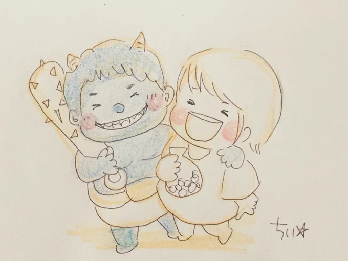 鬼はうち!
鬼はうち!

だって我が家には
いつも玄関で家族を迎えてくれて守ってくれてる鬼ちゃんがいるのです。
足の裏には家族みんなの名前。
出て行ってもらっては困ります。
いつも私ら家族を守ってくれて
ありがとね✨鬼ちゃん。

鬼はうち✨✨
鬼はうち✨✨

#節分の日 
