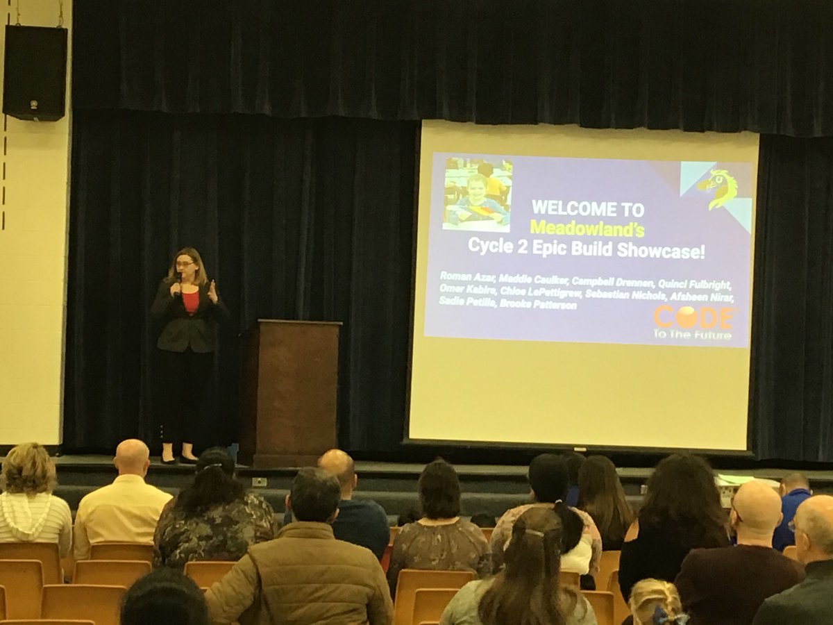 “Our focus is not just having our students learn to code but to integrate the CS skills that they have learned into the classroom. Integration is our focus.”  @MustangPurdy <a href="/MeadowlandElem/">MeadowlandElem</a> <a href="/MustangRaines9/">jay raines</a> <a href="/finn_teri/">Teri Finn</a> @nickgrzeda <a href="/csforlcps/">Loudoun County Computer Science Office</a>