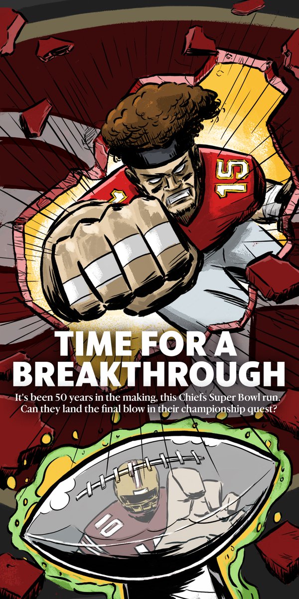 eric_goodwin's tweet photo. My colleagues at the @KCStar went all out covering the Chiefs Super Bowl run. I love all the time and attention poured into their special section https://t.co/tK3lvzsyf3