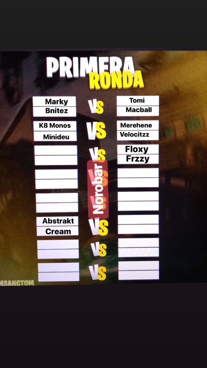 Pocas plazas para la Sanctum cup quedan ya! Como participar? Deja un rt, síguenos, y comenta🤍