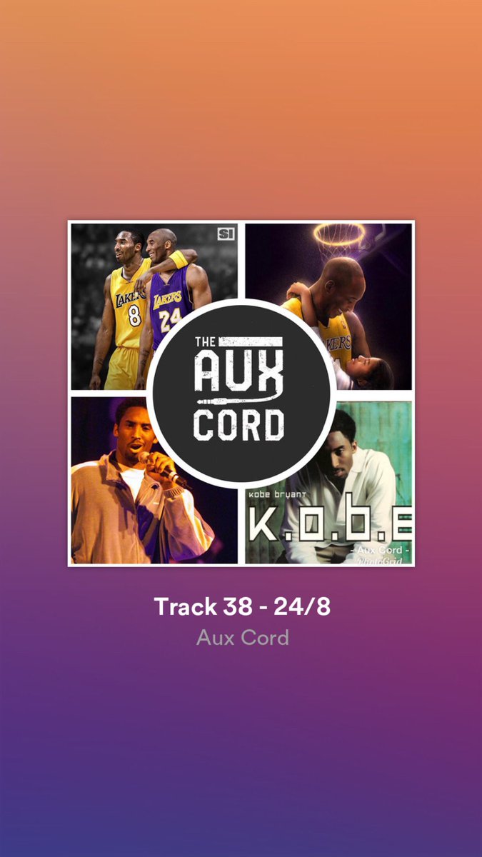 auxcordcast's tweet photo. After a brief convo where we make fun of the Roc Nation brunch we get into our conversation about Kobe. Track 38 starts with us discussing the tragic and unexpected loss of Kobe and Gianna Bryant. We discuss Kobeโs career, influence, and overall impact on the world. Plug in. ๐ https://t.co/kx0E4s505i