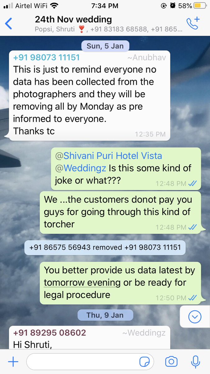 singhravi2829's tweet photo. @WeddingZIndia @oyorooms if you can’t stand by your commitments than you have no right to make them in first place.
Please beware of these cheaters who are just show-offs. We booked for our weeding photo/videography via @WeddingZIndia and paid almost 80% in advance. https://t.co/FKPbA84xrt