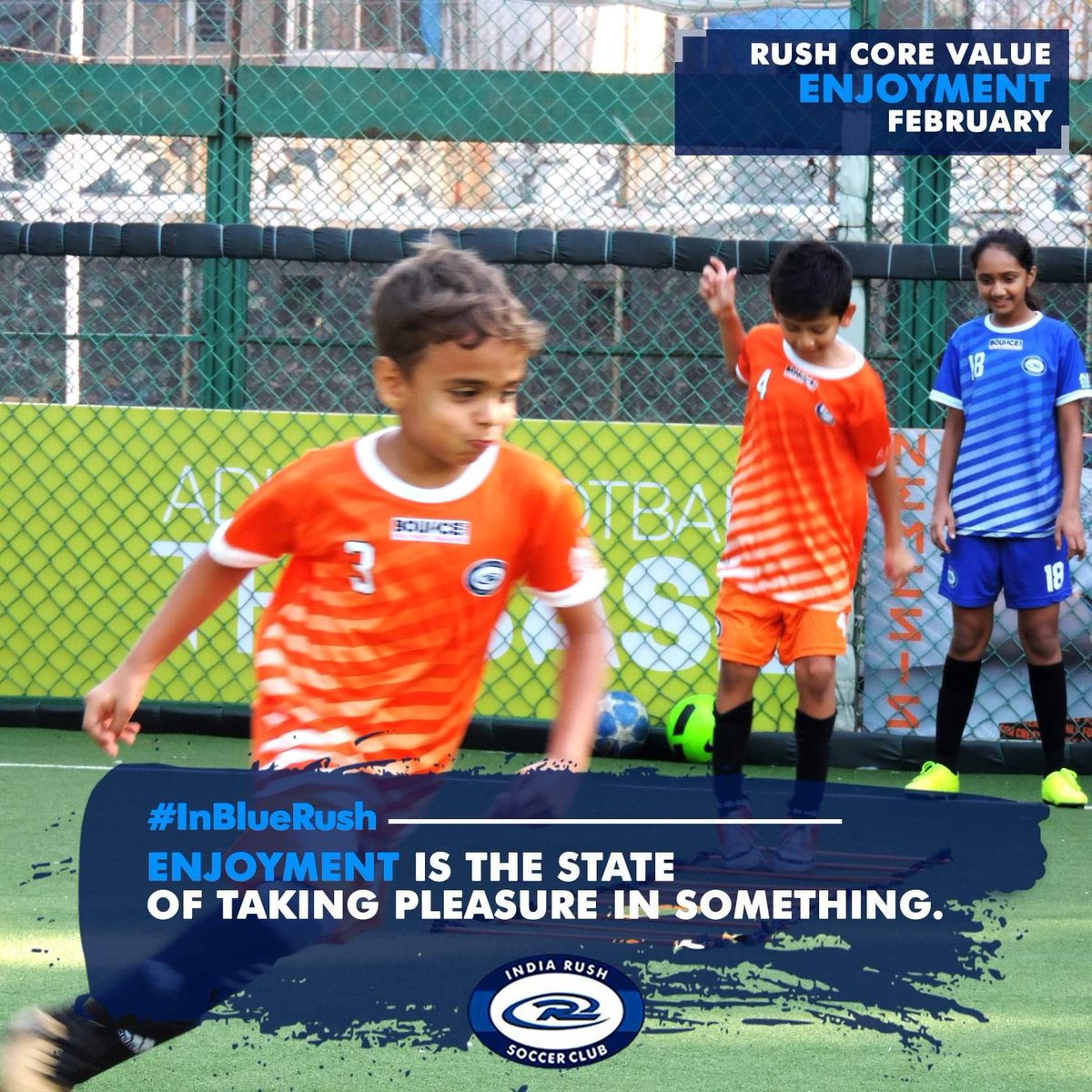 IndiaRushSC's tweet photo. Take pleasure in what you do. Enjoy!!! Soccer at #IndiaRushSC
Call 99674 90648
#MondayMotivation #InBlueRush #MondayMotivation #InBlueRush #IndiaRushSC #BounceInc @bounceinc @hp https://t.co/fHzdfHRndP