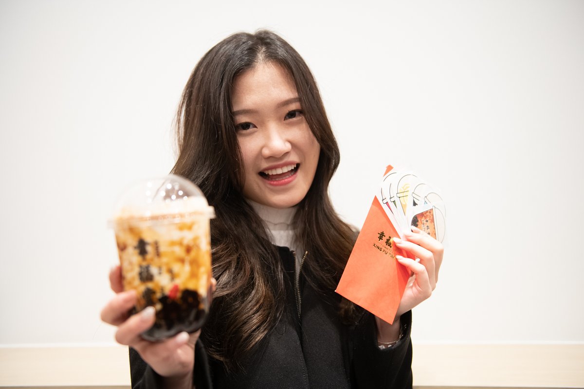 XingFuTangNYC's tweet photo. So happy to see you all at Xing Fu Tang on our grand opening day💗📣 Limited red envelopes with discount coupons are given out from 2/3~2/7. Come try our signature brown sugar boba drinks and try your luck!

Add. 40-52 Main Street Flushing NY 11354 https://t.co/HuTLUNrjCd