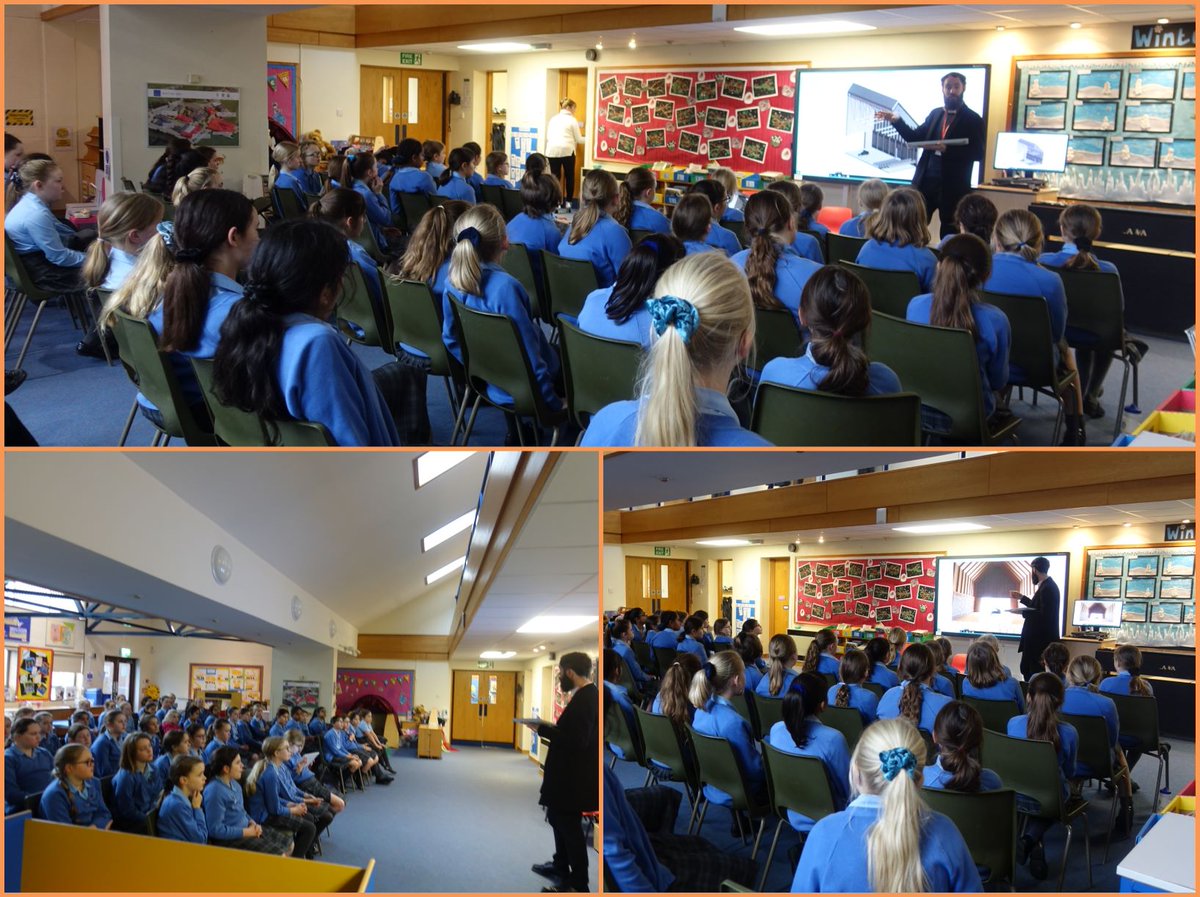 What does being an architect involve? Year 6 @warwickprep hear all from Jamie Agnew of <a href="/NHA_llp/">Nicholas Hare Architects</a>, as he uses their spectacular new school buildings of  #ProjectOneCampus and forthcoming Music School as practical examples for the children. <a href="/POC_WISF/">Project One Campus</a> <a href="/RIBA_London/">RIBA London</a>