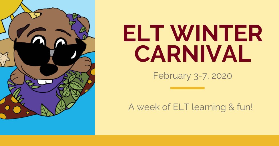 UMNExtIT's tweet photo. ELT Winter Carnival is Feb 3-7, 2020! Join in the fun for learning activities and medallion hunting! #ExtQuickBytes #ELTWinterCarnival https://t.co/nxebLKa2BT https://t.co/WrnyaLt8Au