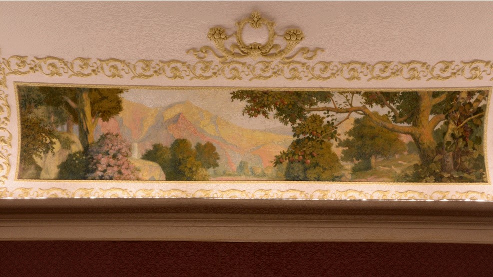 Mural - Painted by J.J. Haidt in 1922 and located in the Federal Center Building in Battle Creek, Michigan