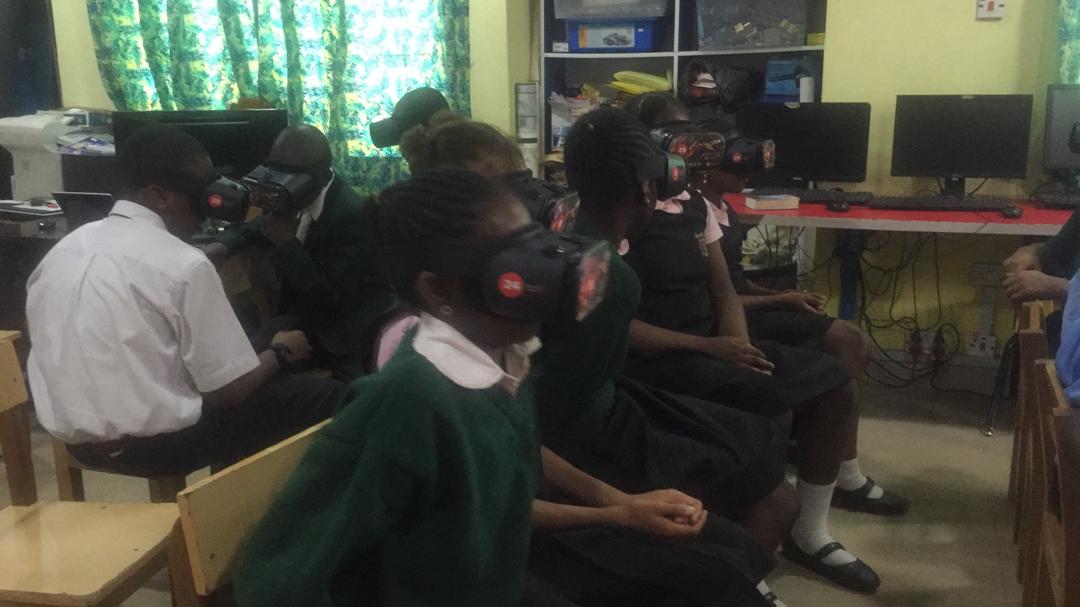 VRXOne's tweet photo. Learning is fun, engaging, and experiential with #googleexpeditions bringing lessons to life thru #VR #AR in Nigeria 🇳🇬 - via @VRXOne by @AObimak https://t.co/5wX09Tox6Y
