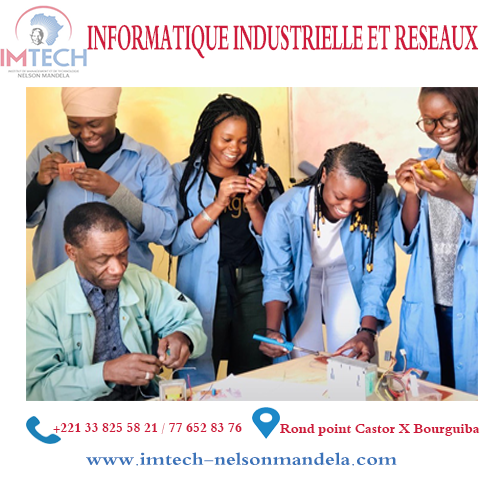 IMTECH221's tweet photo. Souriez, c'est IMTECH. 
Nous offrons une formation qualifiante en #informatique industrielle et #réseaux.
#kebetu  
#Senegal https://t.co/zB5jbrzg6b